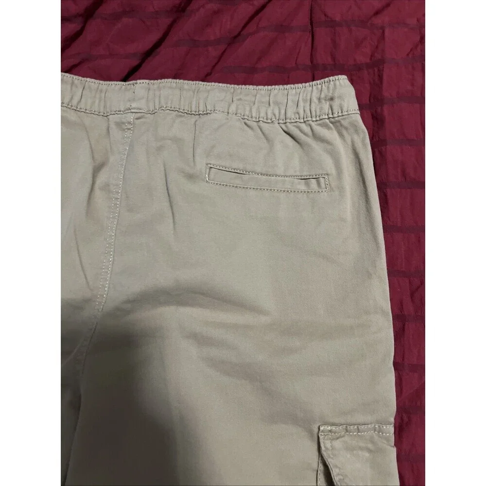 NWT!! THEREABOUTS Flex Tapered Cargo Pants Boy XXL 22H Husky Pull-On Drawstring
